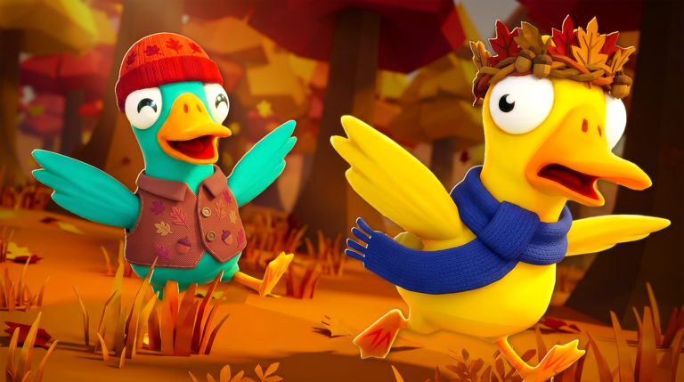 Artwork for the QUACKS-GIVING event in Duck Duck (Tag)