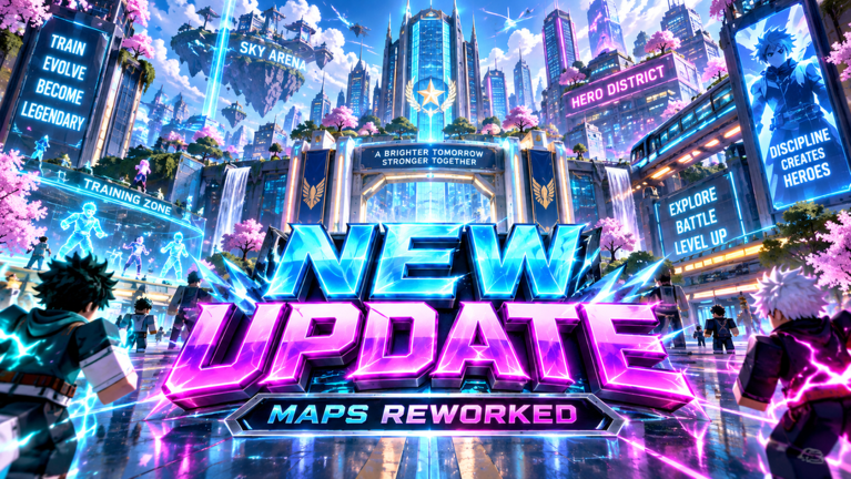 Artwork for the NEW AND BETTER MAP event in Steal an Anime Egg