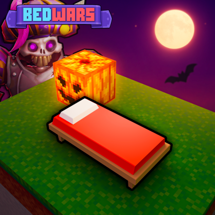 Artwork for the Halloween Event event in BedWars