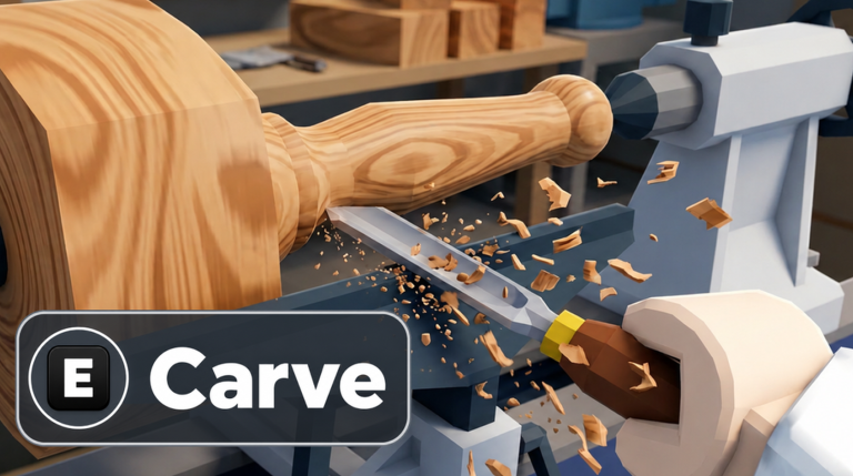 Artwork for the Fall Update event in Carve Wood