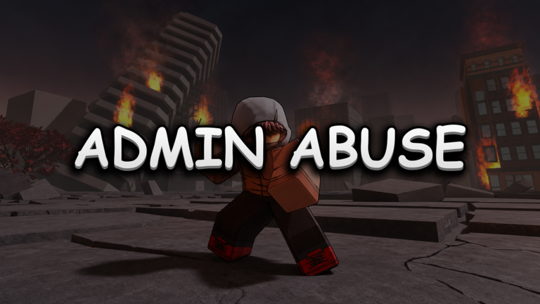 Artwork for the ADMIN ABUSE event in Roll Anime to Fight