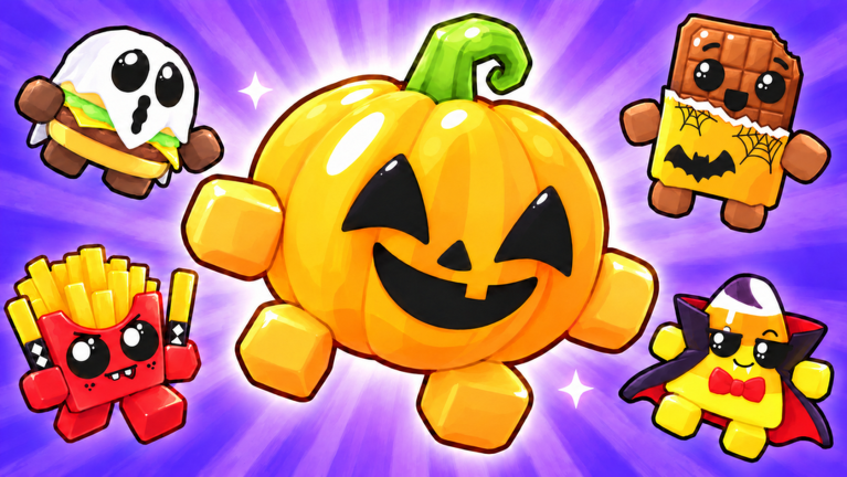 Artwork for the HALLOWEEN PART 2 event in SNACK Defense