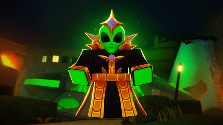 Artwork for the Halloween 2025 event in Murder Mystery 2