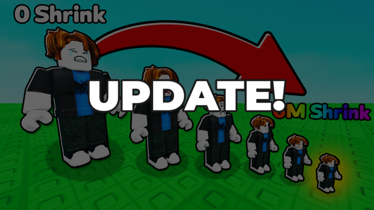 Artwork for the New Update event in +1 Shrink per Step