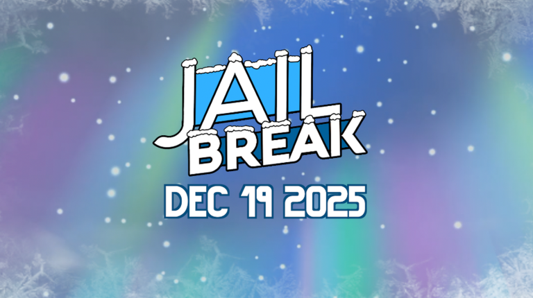 Artwork for the The Winter Update! event in Jailbreak