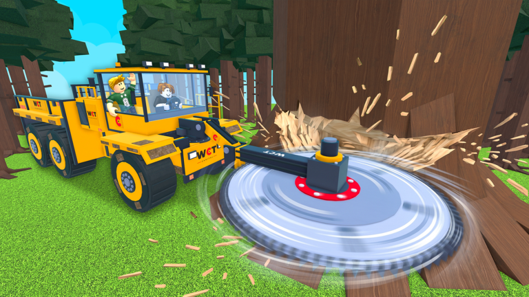 Cover artwork for Chop A Forest on Roblox
