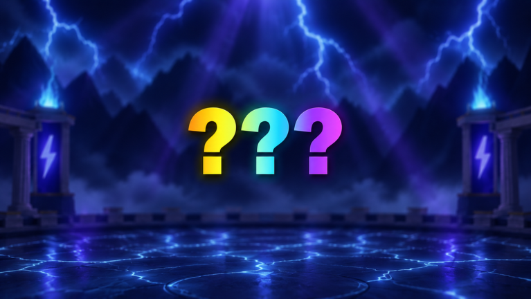Artwork for the ⚡ZEUS EVENT PART 2⚡ event in Build and Kill Zombies