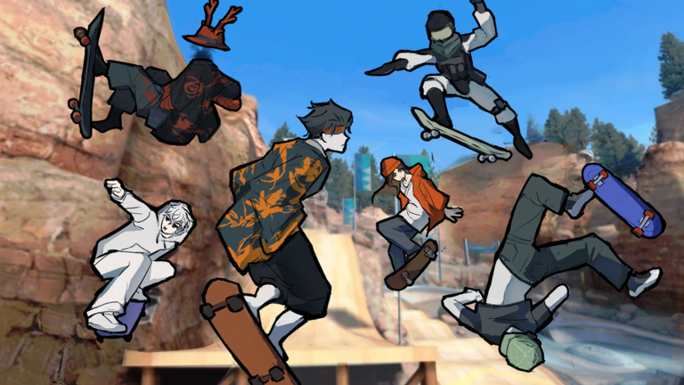 Artwork for the HALLOWEEN UPDATE event in Skate Tree