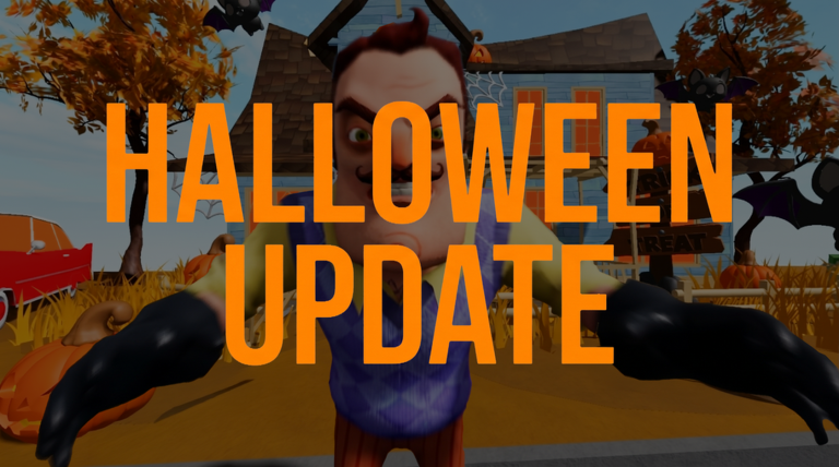 Artwork for the HALOWEEN UPDATE event in SCP MORPH