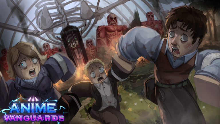 Artwork for the New Update event in Anime Vanguards: Extermination Event Pt. 2