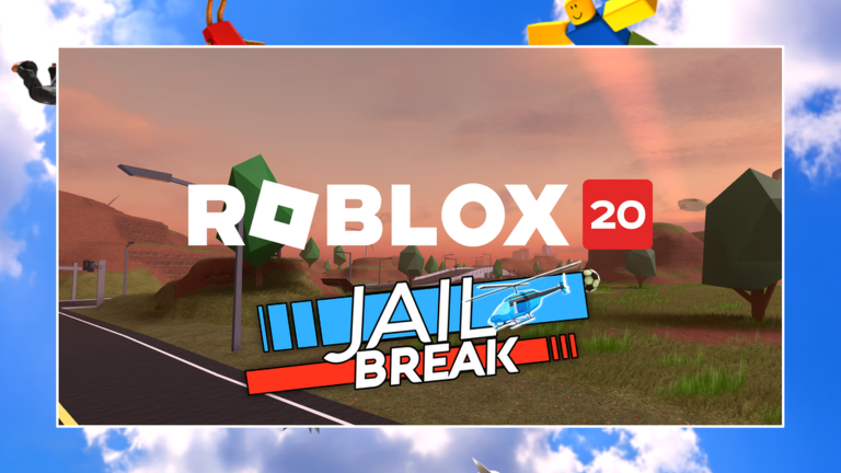 Artwork for the The Hunt: Roblox 20 Event event in Jailbreak
