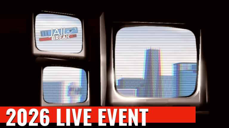 Artwork for the 2026 LIVE EVENT & UPDATE event in Jailbreak