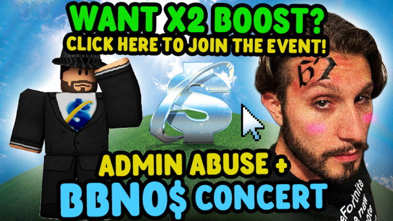 Artwork for the BBNO$ CONCERT event in +1 Speed Keyboard Escape | Candy & Chocolate