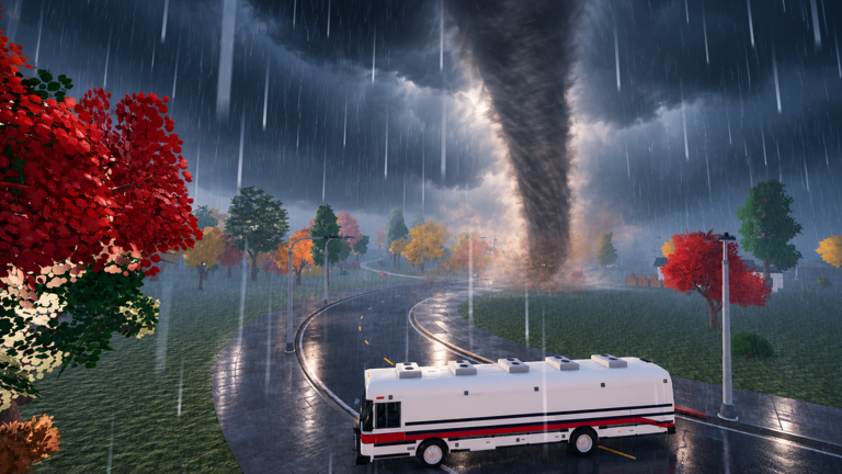 Artwork for the NATURAL DISASTERS πͺοΈβοΈ event in Firefighting Sim