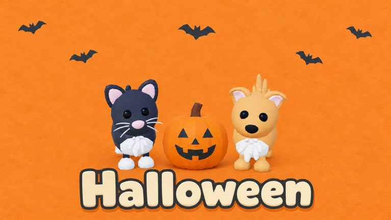 Artwork for the Halloween! event in Pet Store Tycoon
