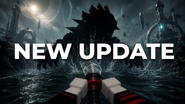 Artwork for the New Update event in +1 Drain Water Per Click