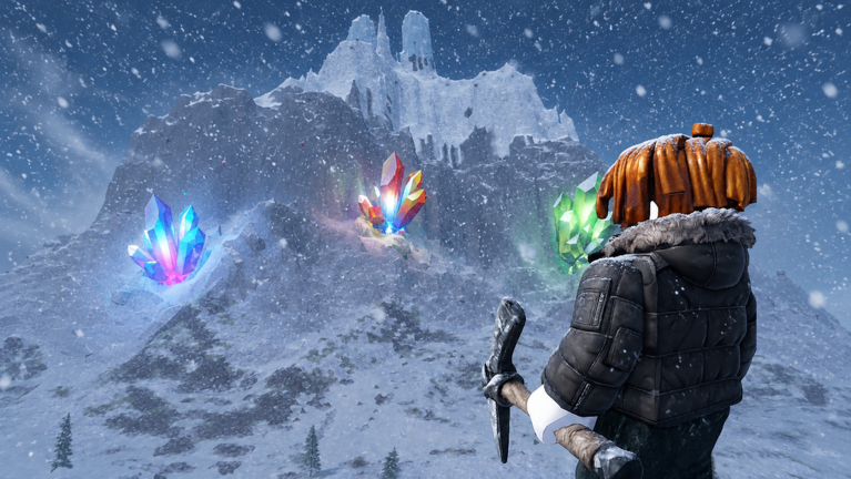 Artwork for the WEATHER UPDATE! event in Mine a Mountain