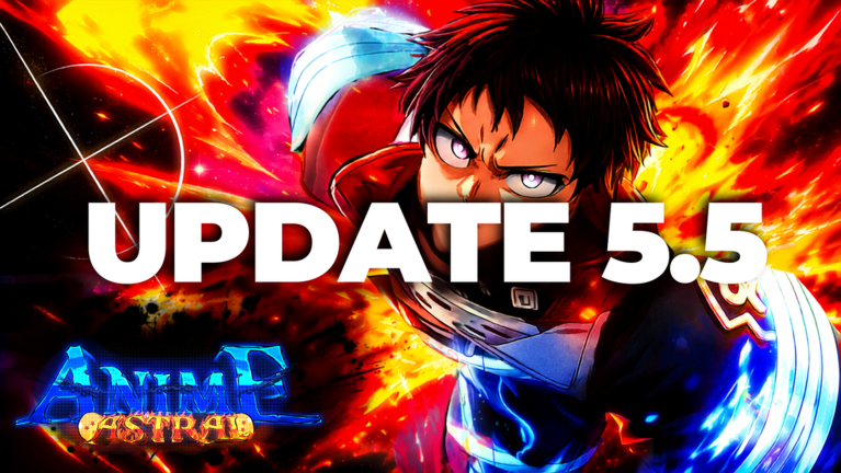 Artwork for the UPDATE 5.5! event in Simulador de Astral de Anime