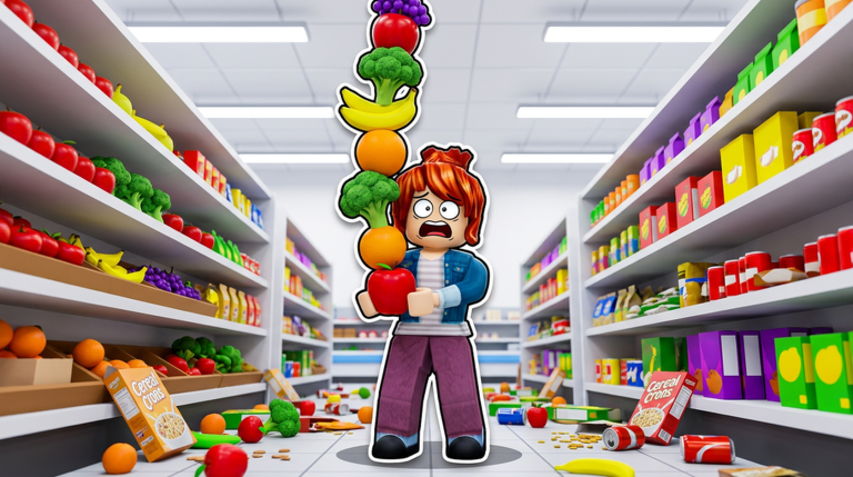Artwork for the NEW MODE! event in Clean the Supermarket