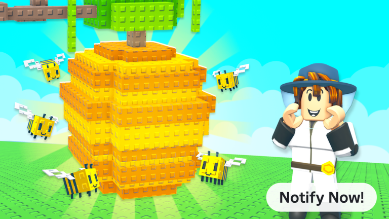 Artwork for the 🐝🍯BIZZY BEES🍯🐝 event in Grow a Garden