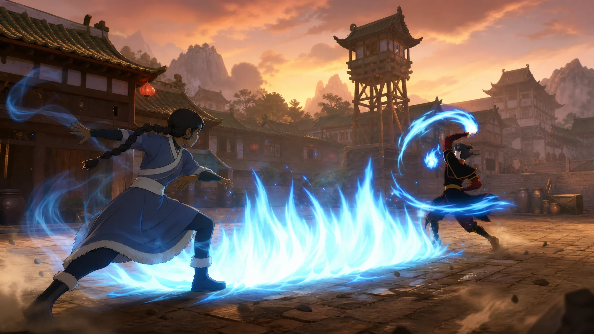 Azula Combos in Avatar Legends: The Fighting Game (BNB to Corner Tech)