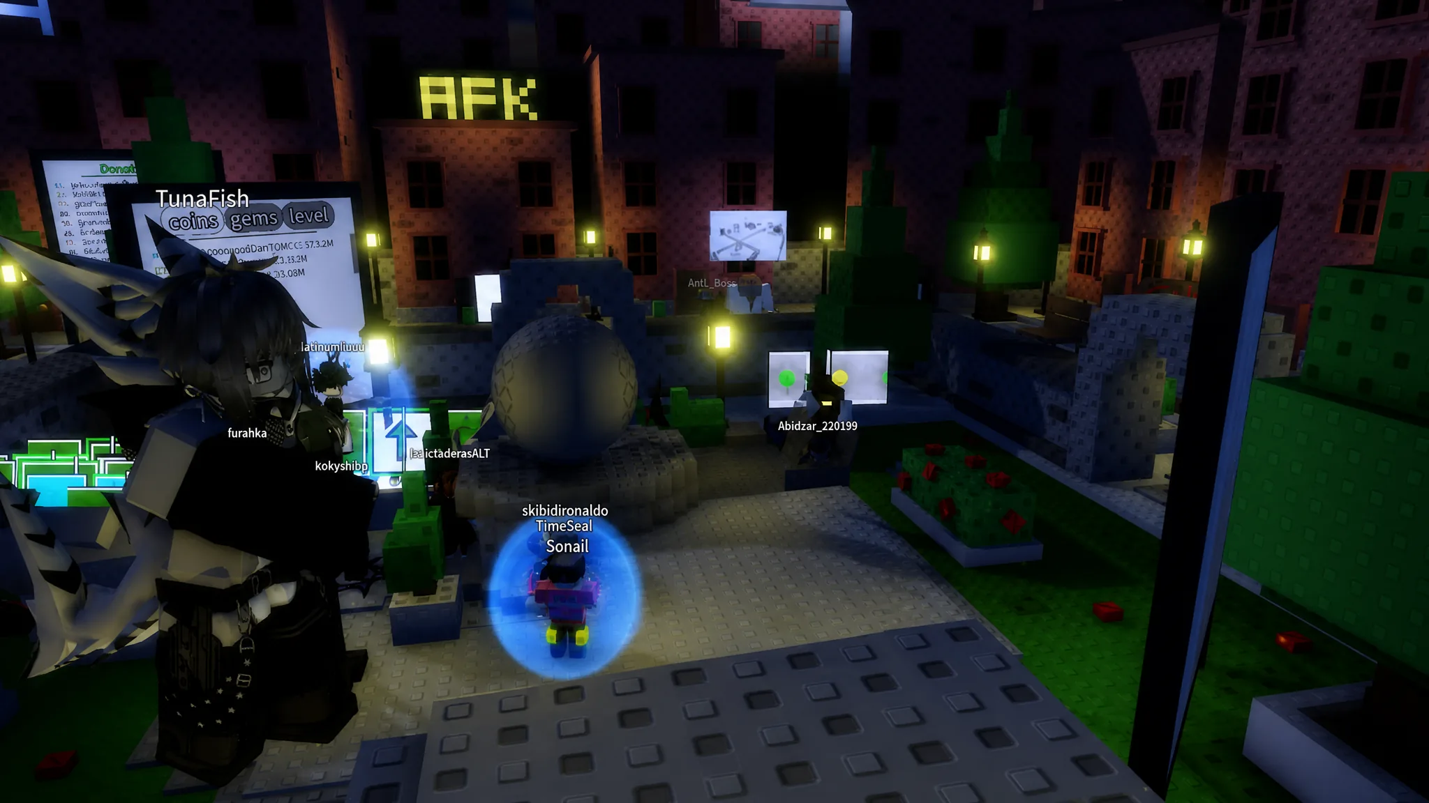 the ball tower defense game lobby