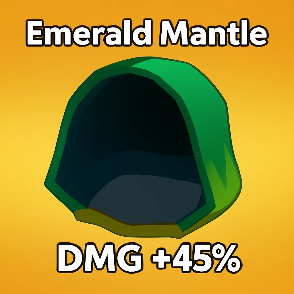 Emerald Mantle Helm