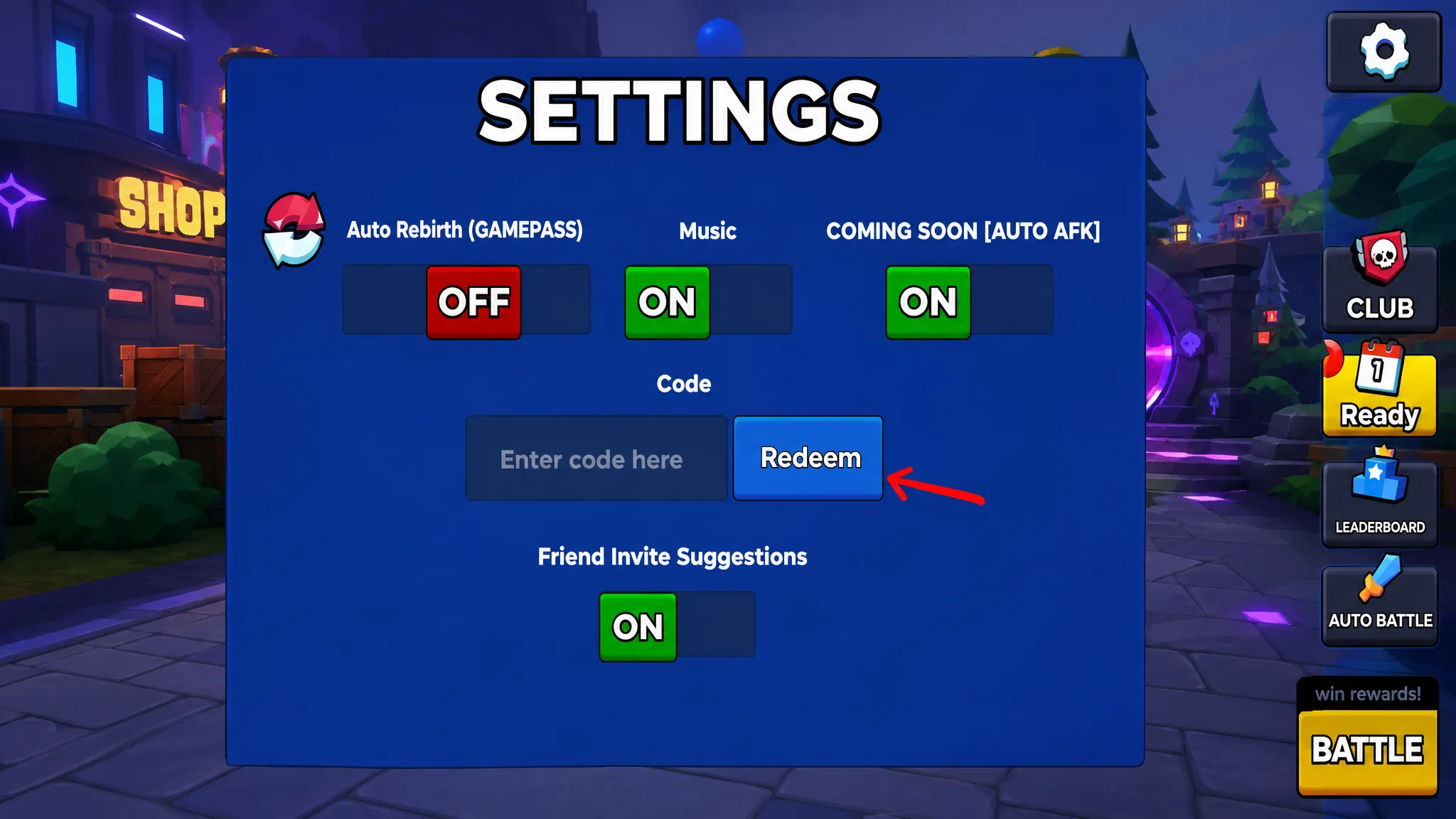 redeem brawl RNG codes