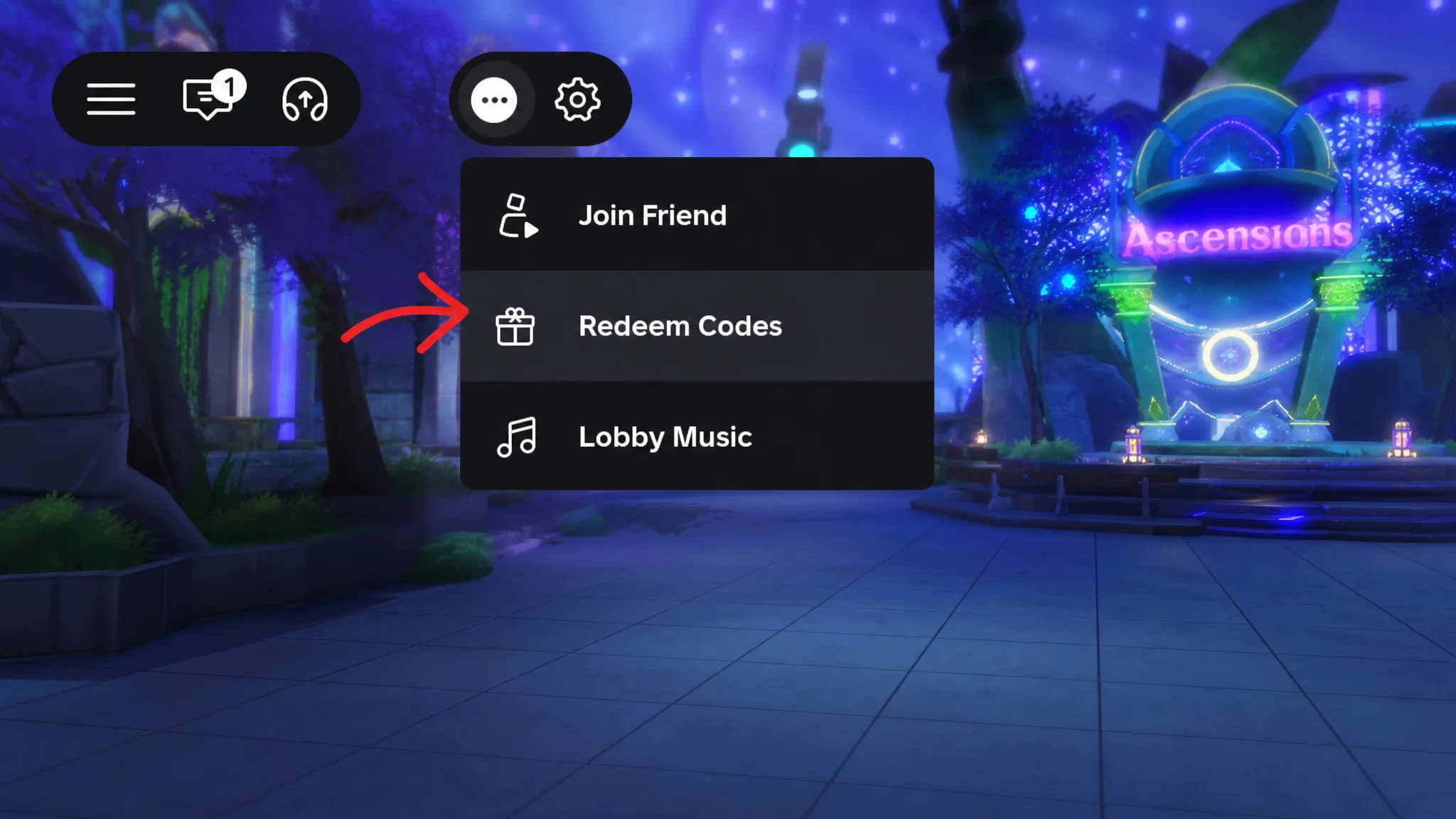 How to redeem Anime Expeditions Codes Guide Picture 1 in the Anime Expeditions Wiki
