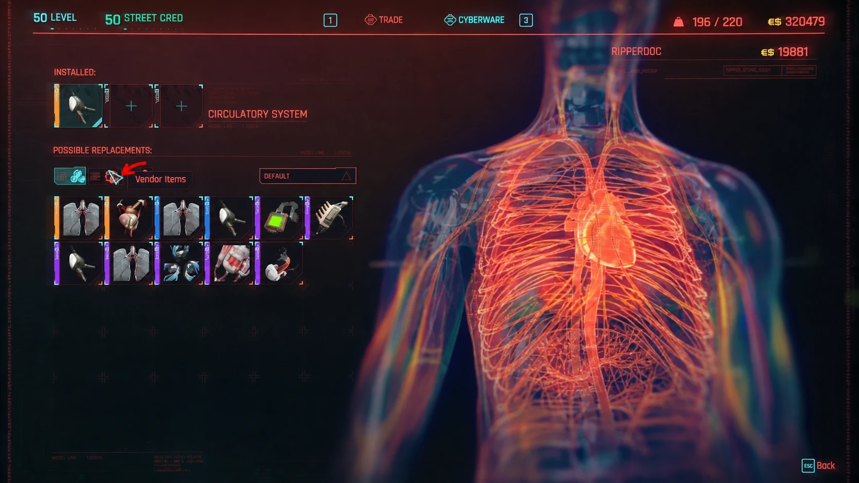 Different Implants of Circulatory System