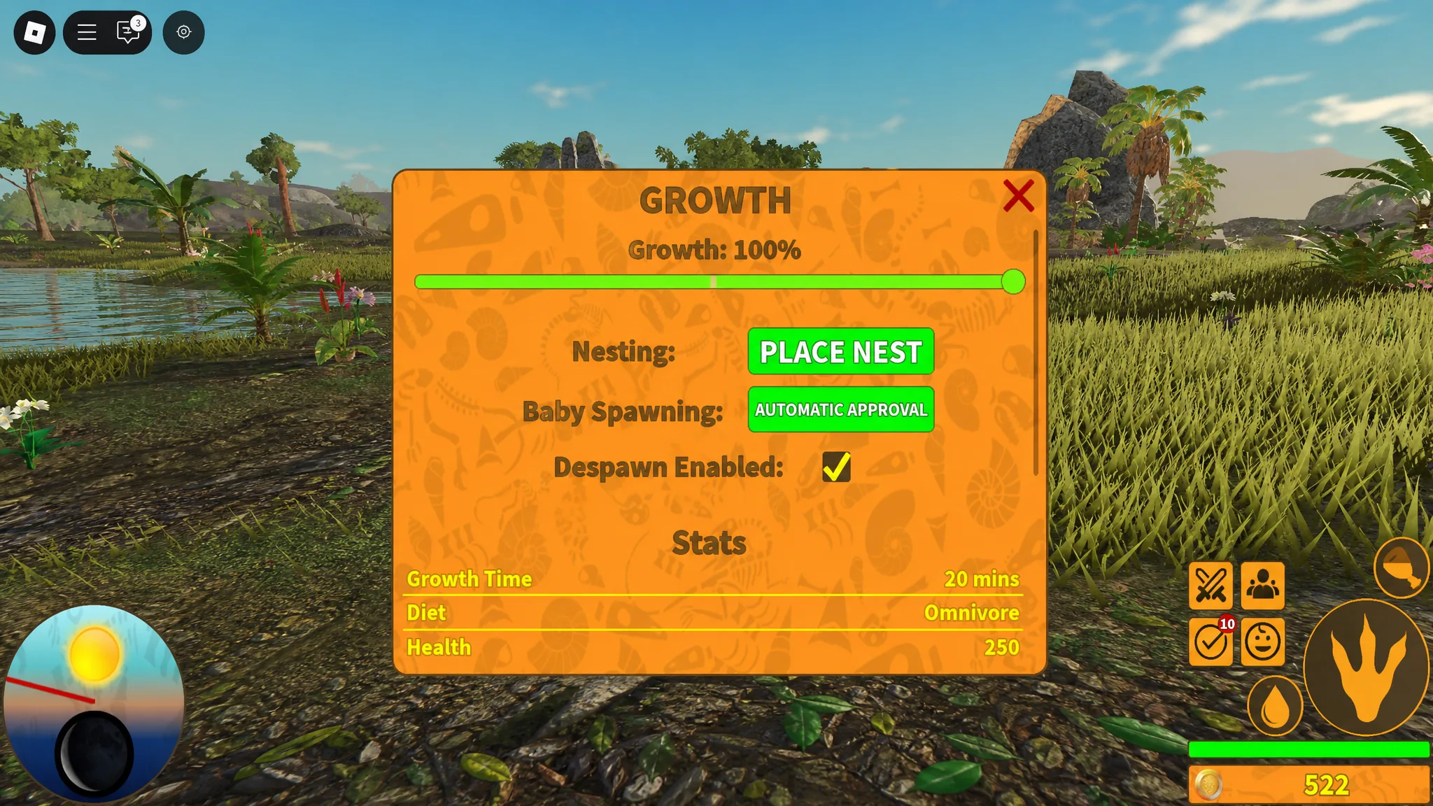 Dinosaur Life - How to make a nest?