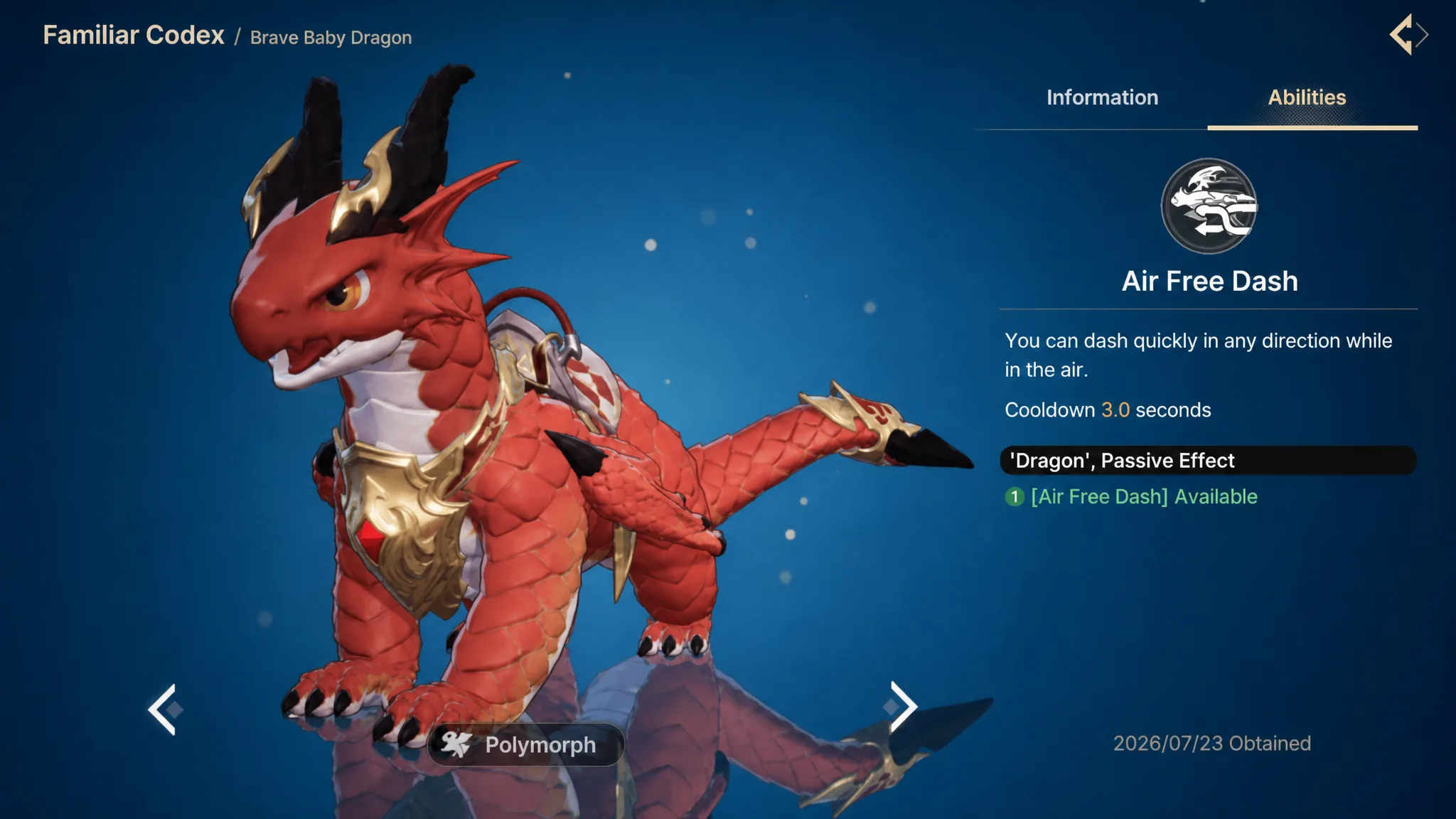 Baby Dragon in DragonSword: Awakening