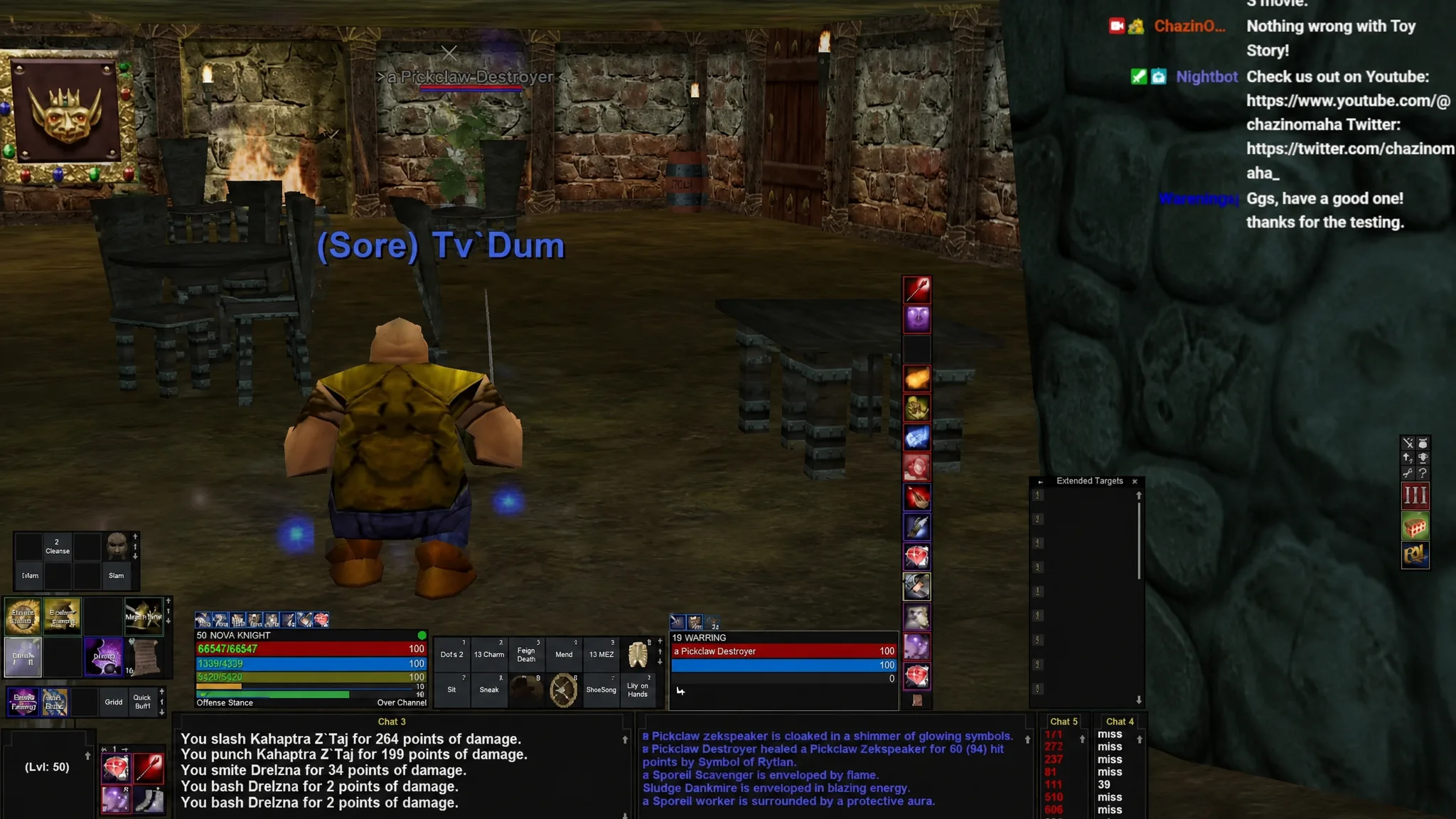 Runnyeye Citadel named enemies in EverQuest Legends