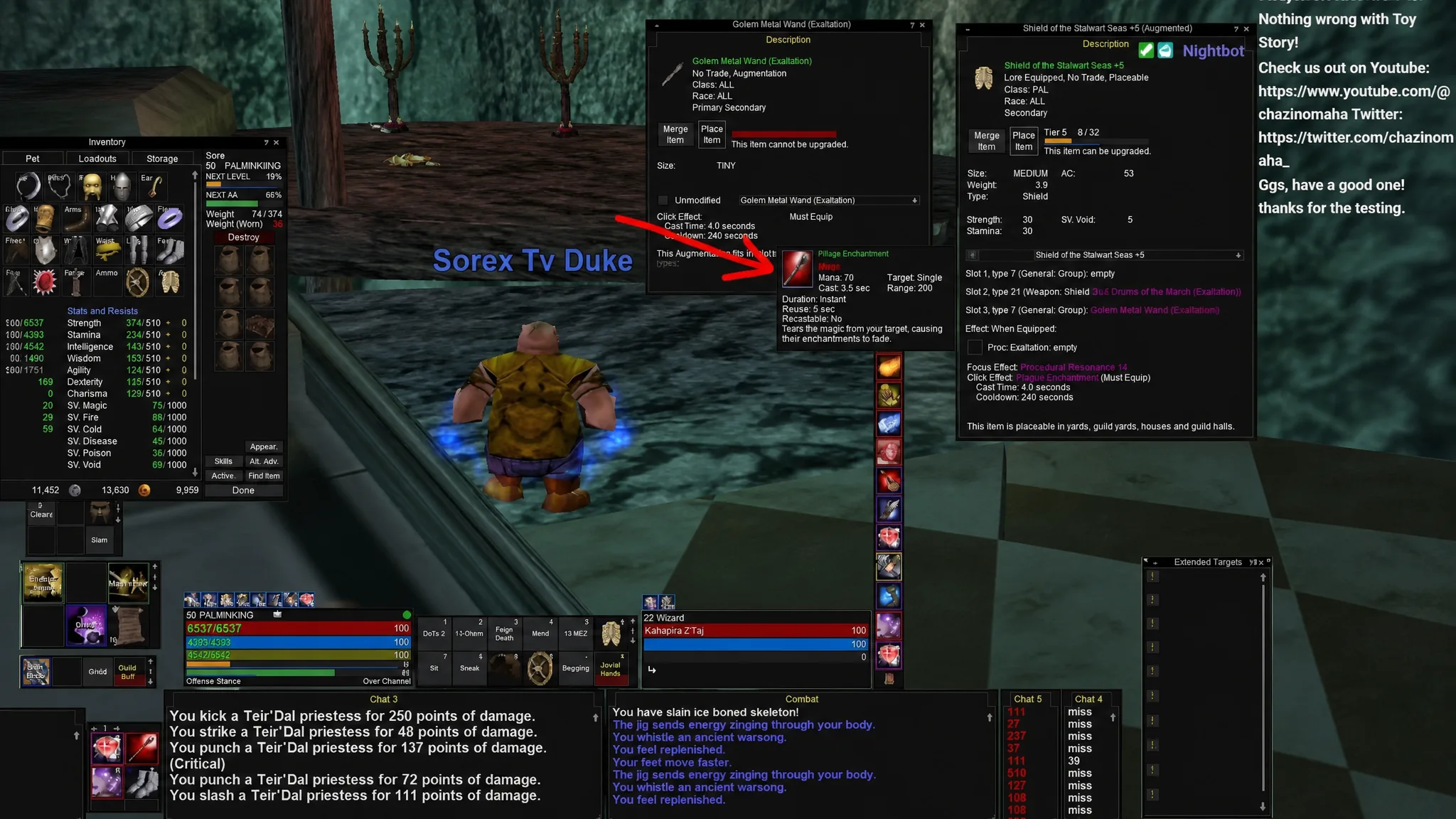 Golem Metal Wand in EverQuest Legends