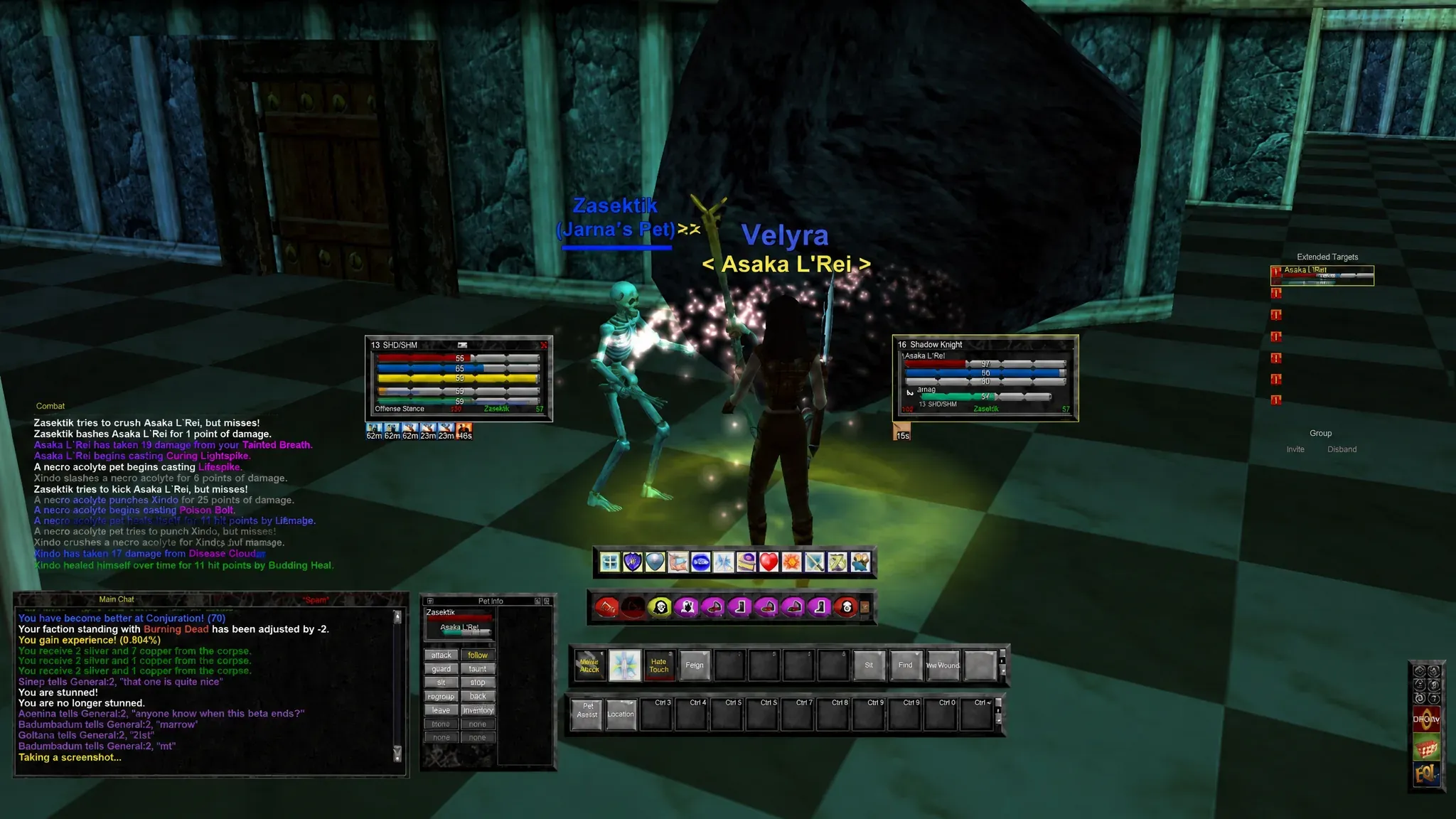 EverQuest Legends private instance used to farm weapon upgrades