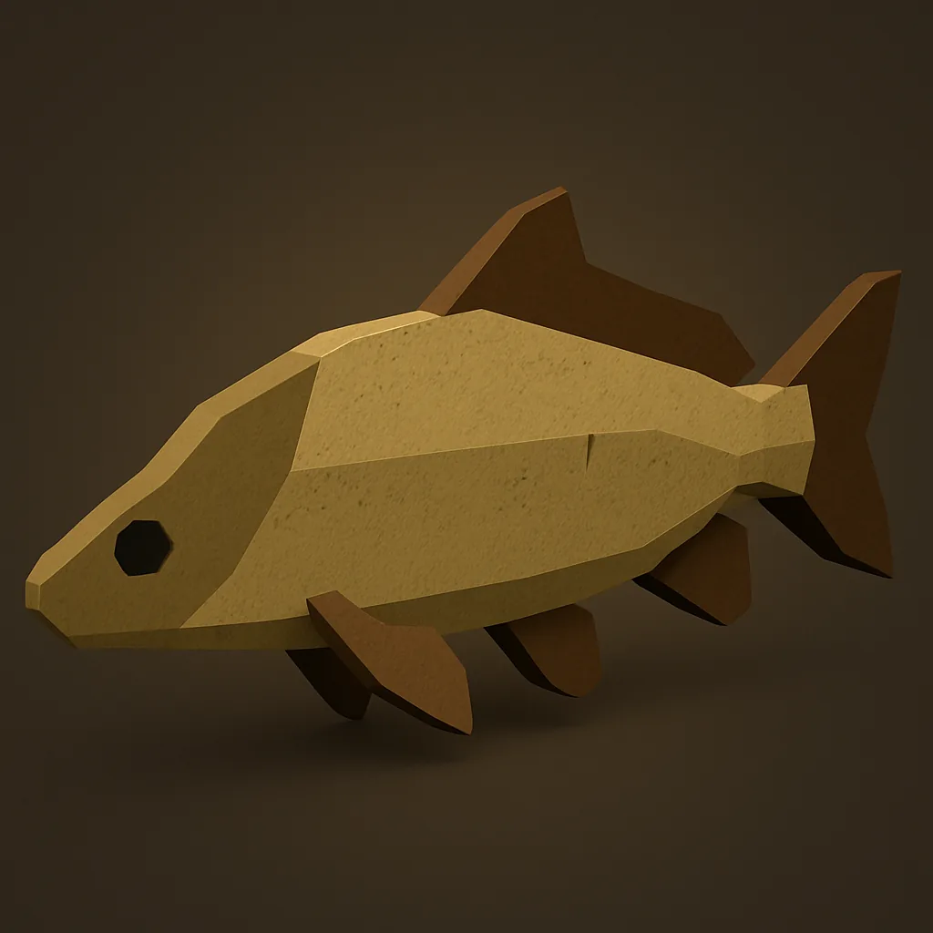 Silt-Crusted Carp