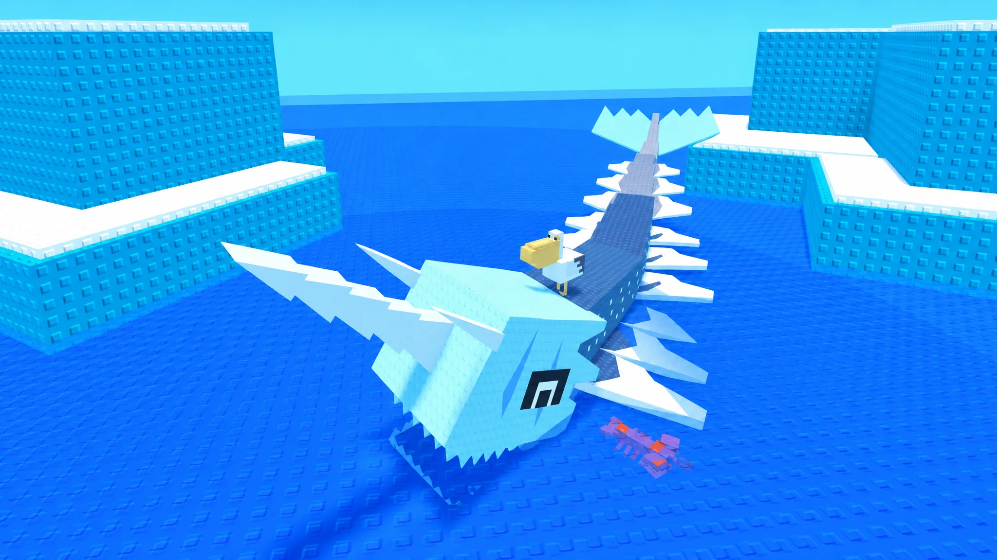 Fish Tower Defense in-game screenshot