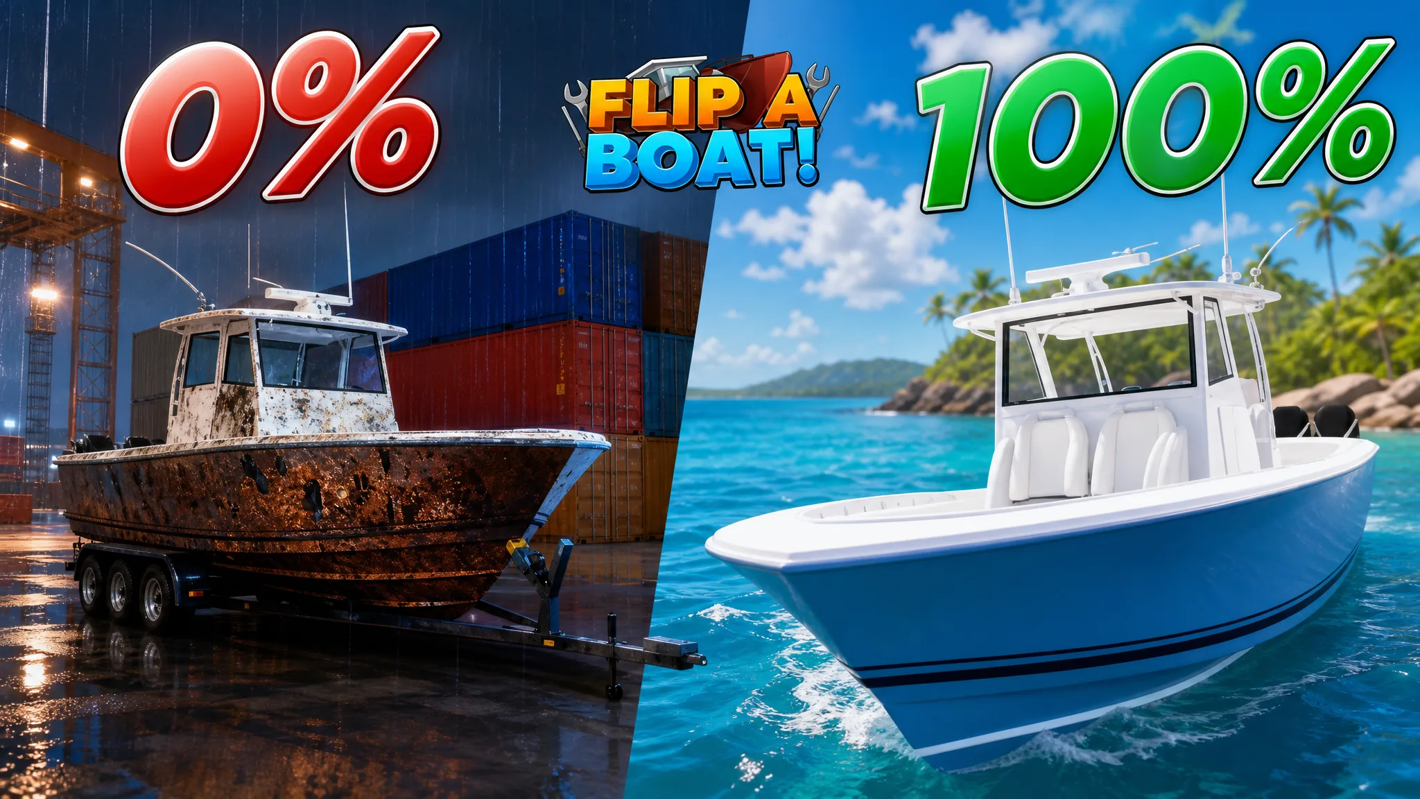 Promo for Flip a Boat