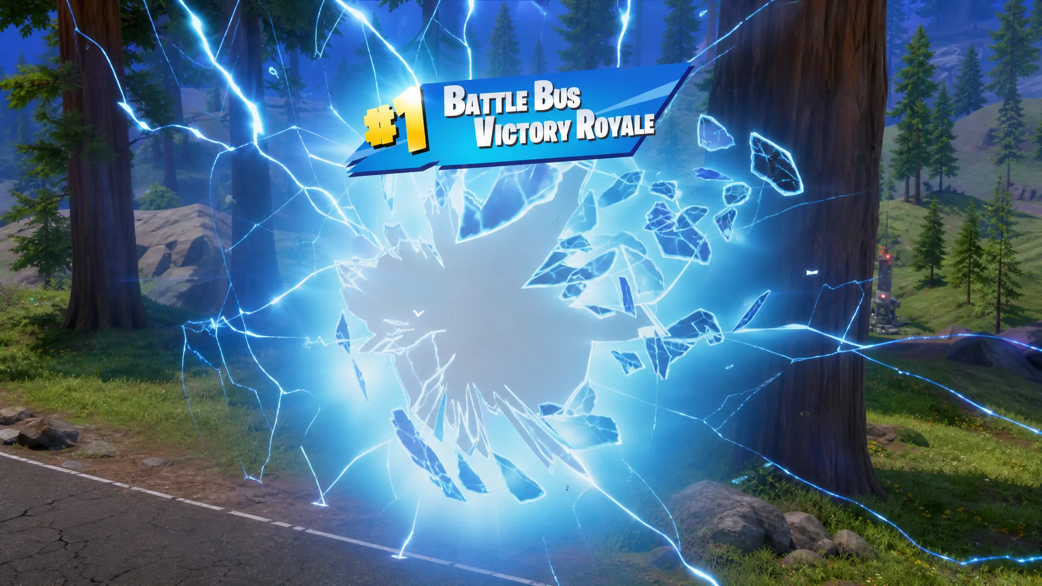 Fortnite Battle Bus Victory Royale Step 6