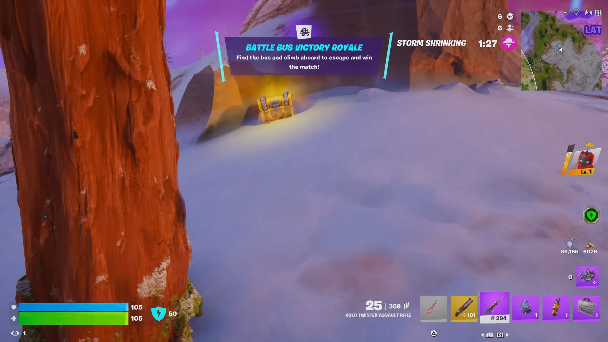 Fortnite Battle Bus Victory Royale Rift Anomaly