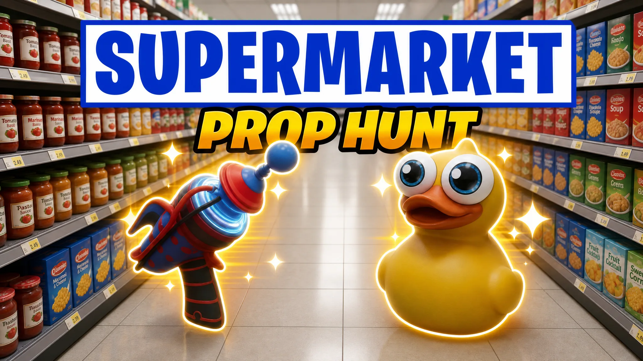 Supermarket Prop Hunt artwork