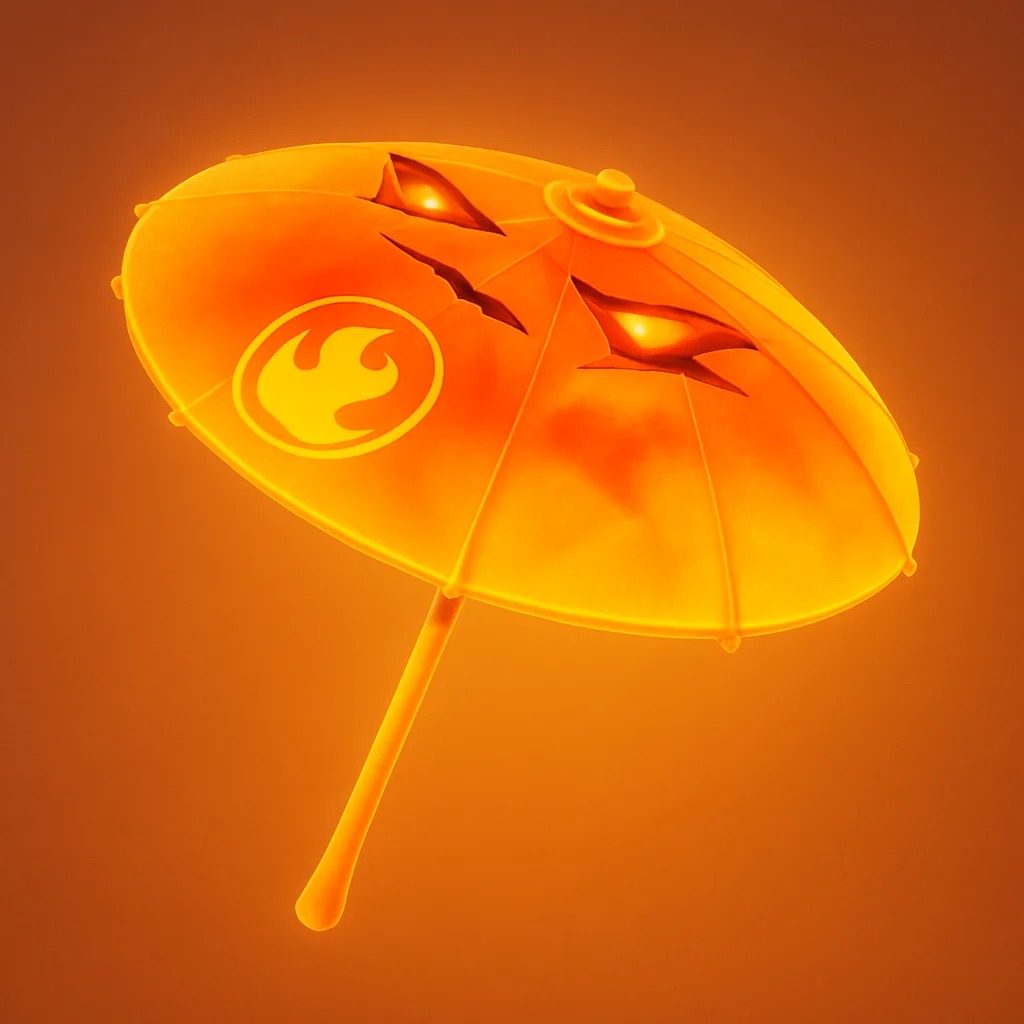 Fire Sprite Shade Umbrella