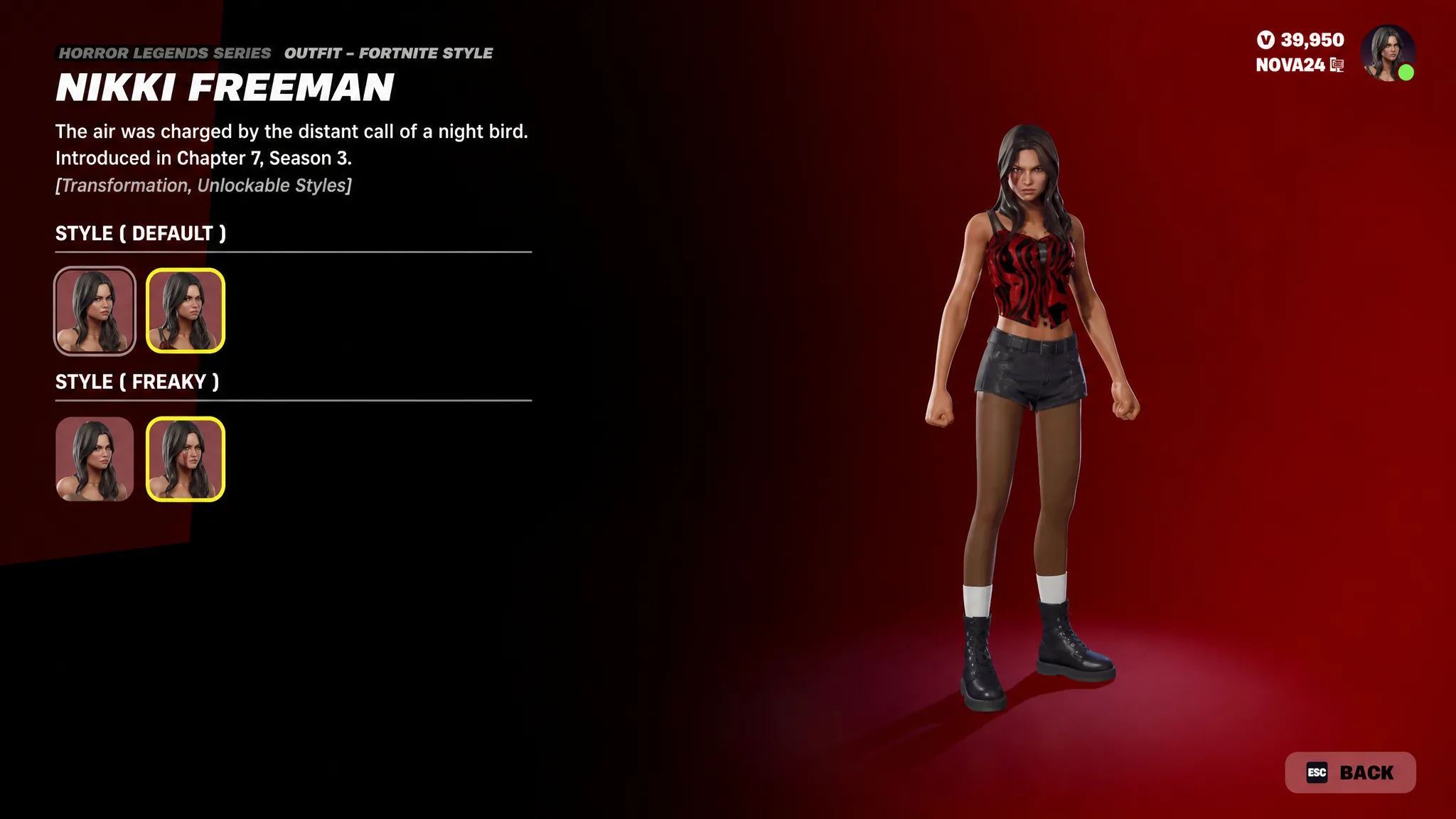 Fortnite Obsession collab Nikki Skin