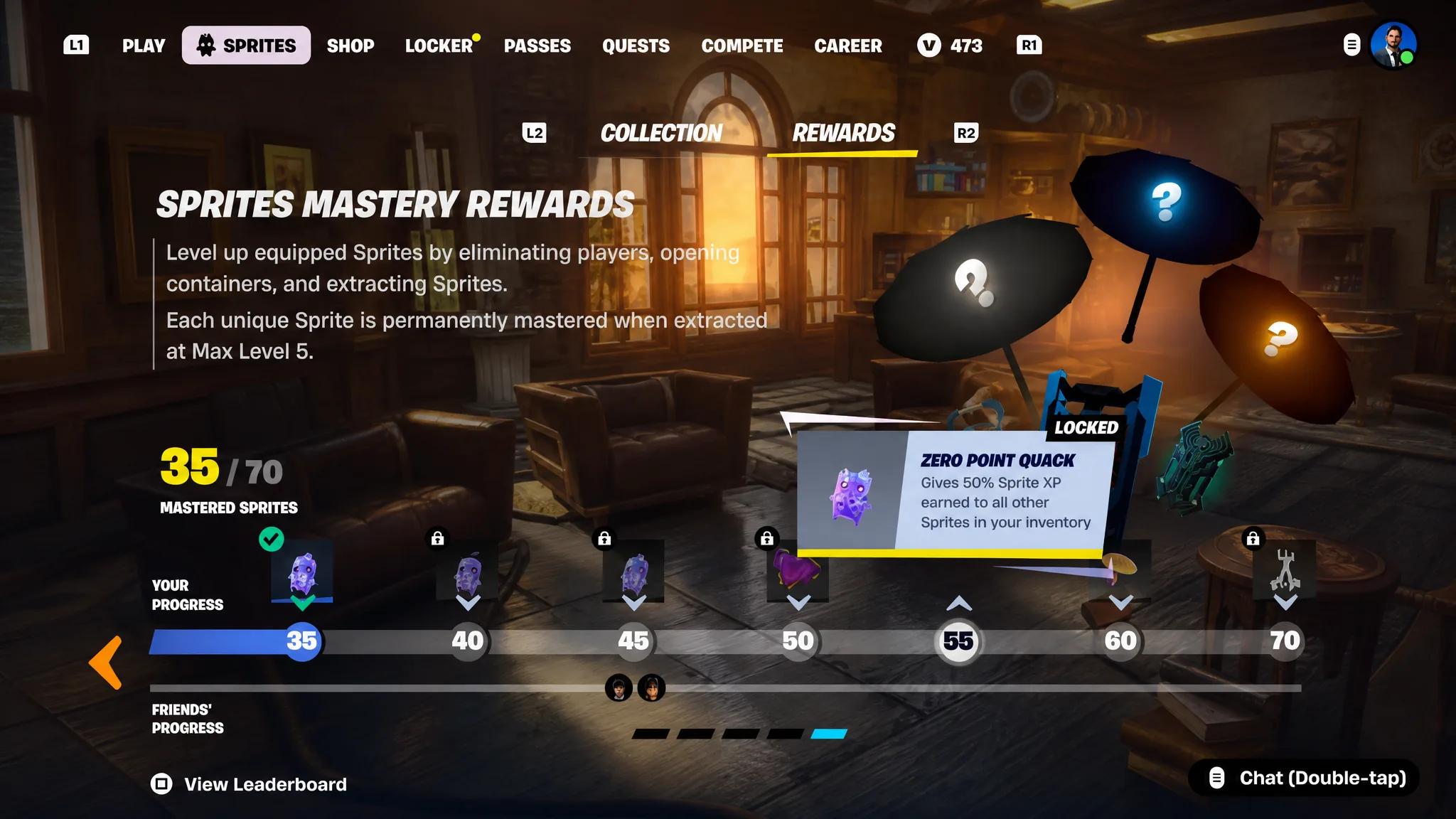 Zero Point Quack Sprite In Fortnite