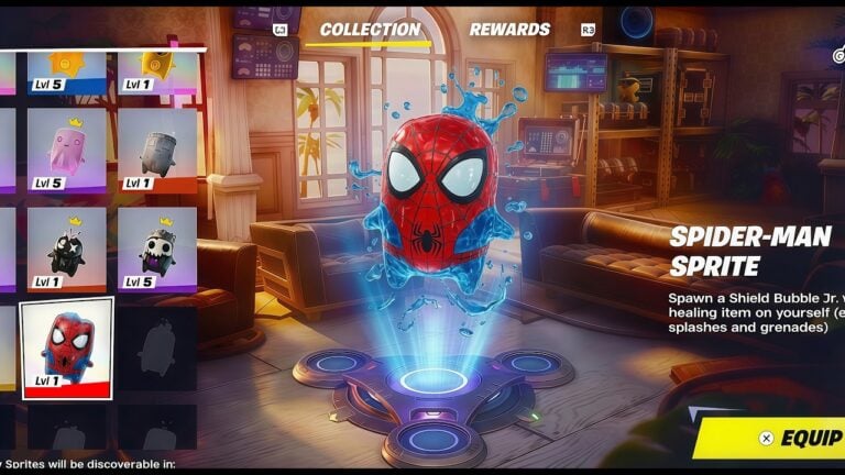 Fortnite Spider-Man Sprite: Web-Slinging Could Return in Chapter 7 Season 3