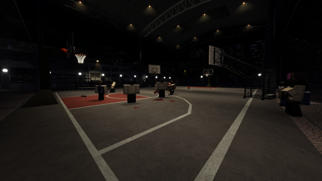 Gakuran basketball court