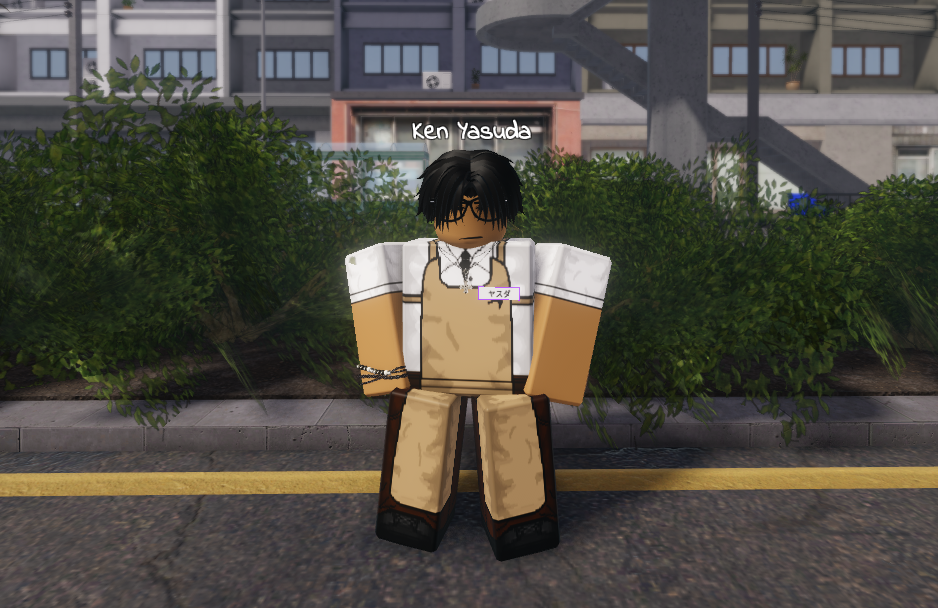 Hakari epic combat style in Roblox Gakuran