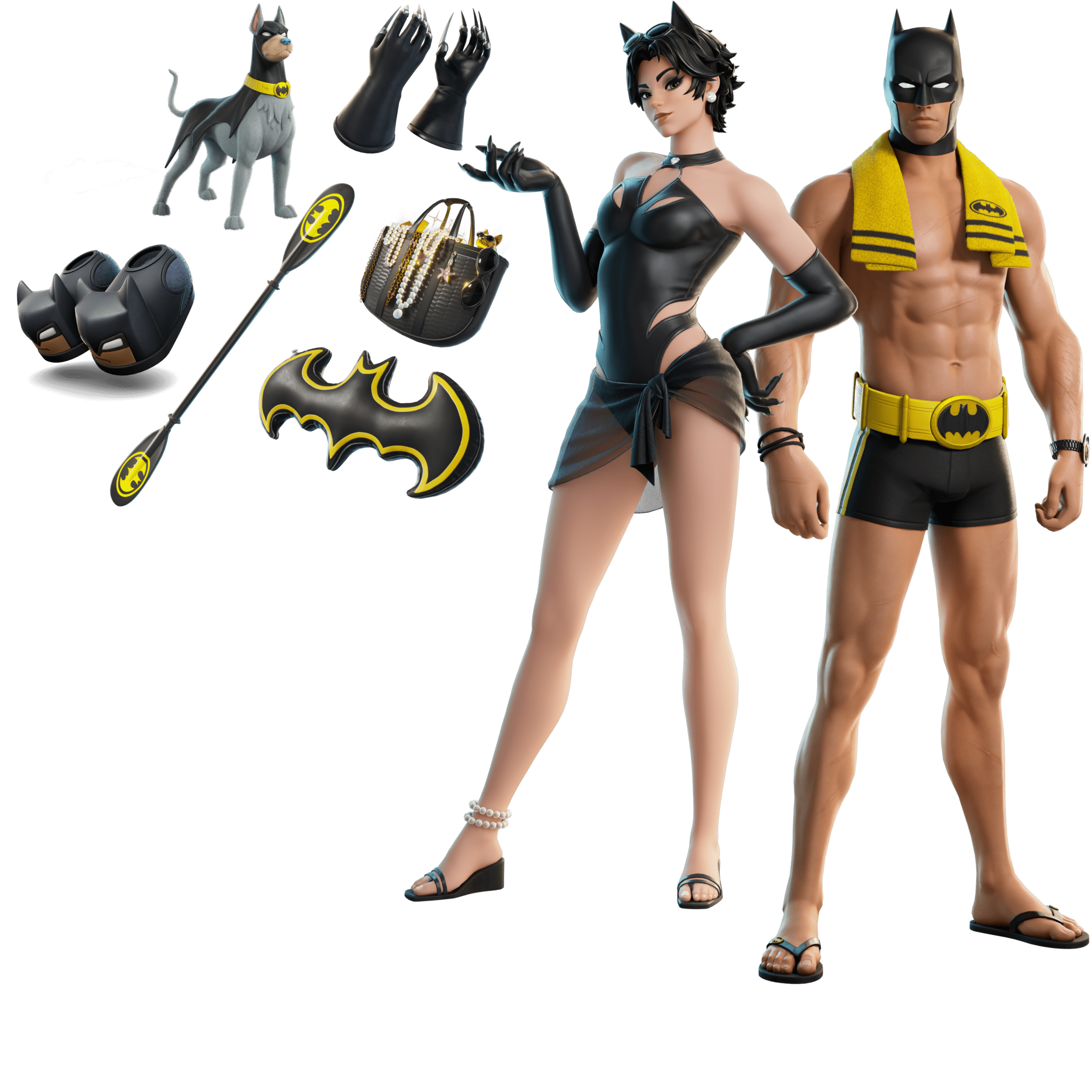 Gotham City Summer Bundle — Fortnite item shop