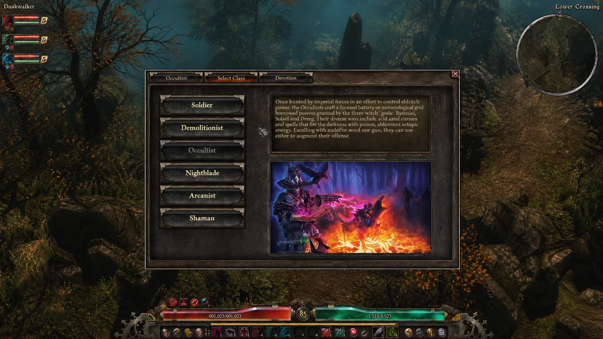 Grim Dawn Occultist Class