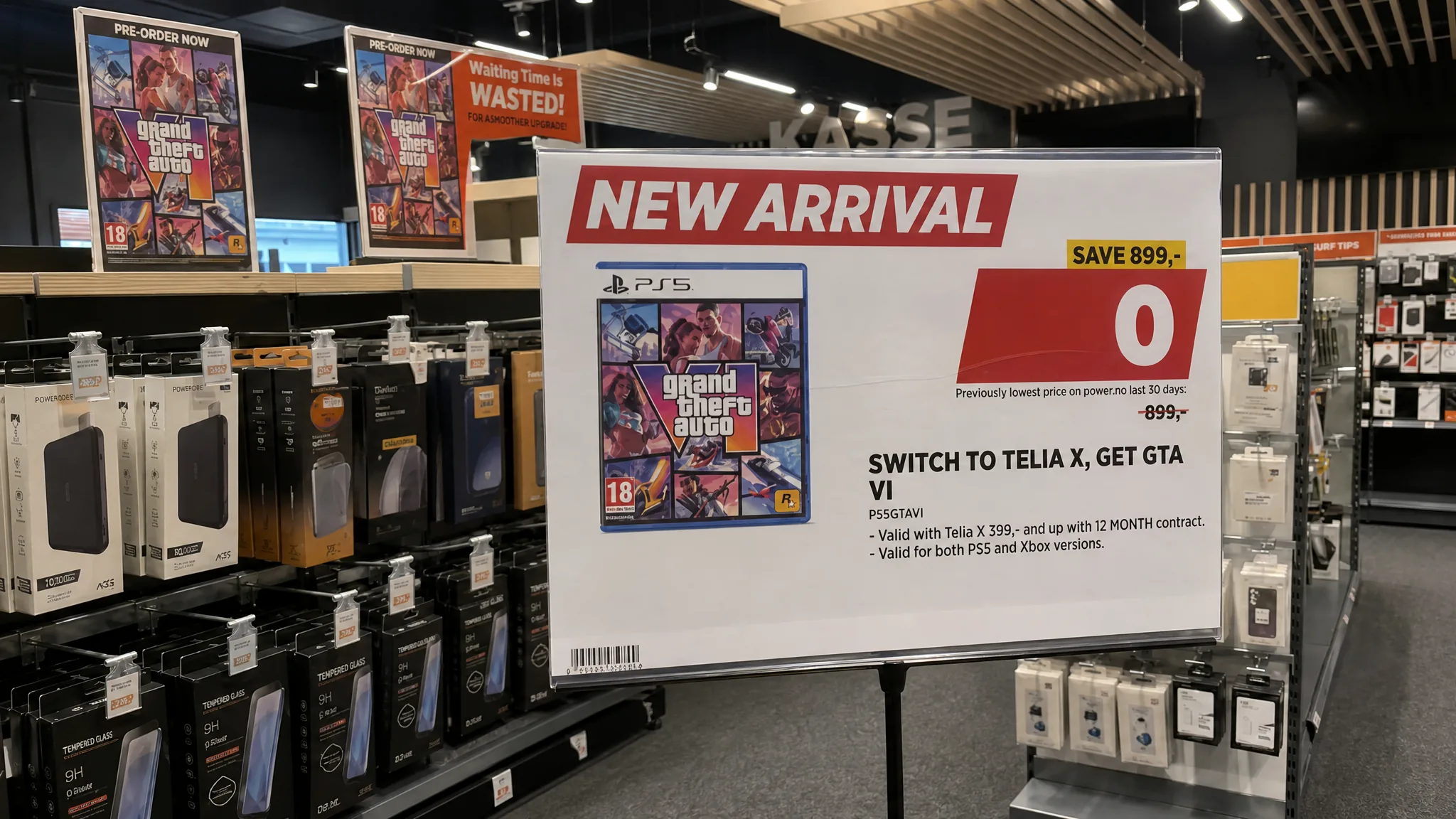 GTA 6 Free Deal at Power Norway Store
